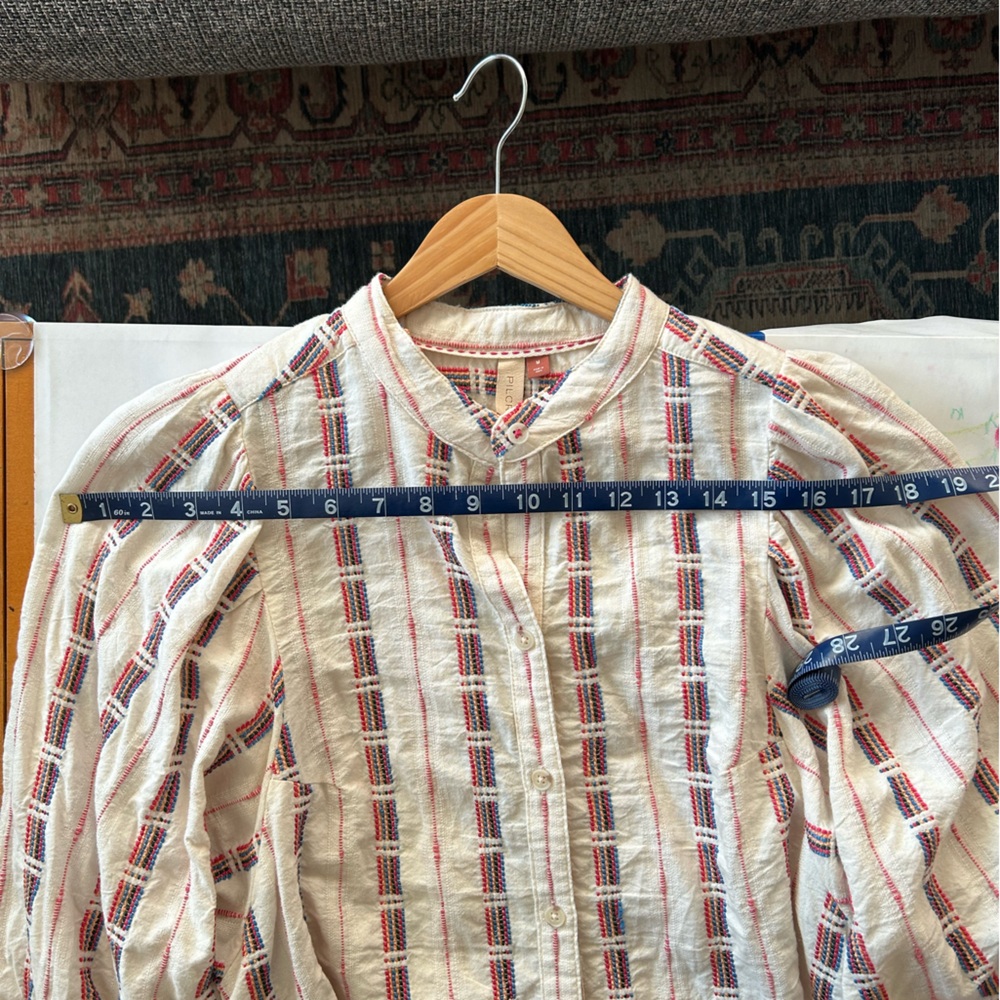 Anthropologie / Pilcro balloon 3/4 sleeve blouse - Picture 5 of 6